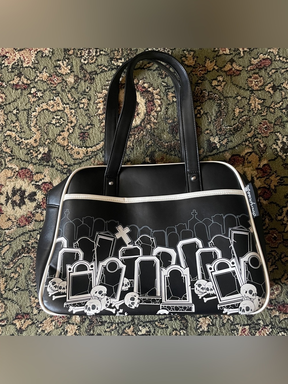 Sourpuss Graveyard Bowler Bag